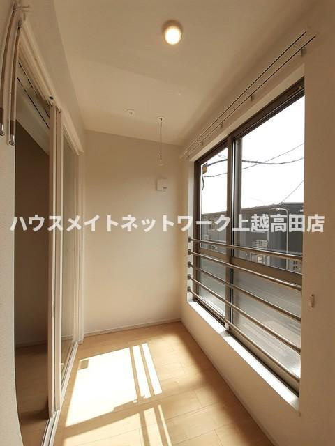 グランメゾンＳＳ１のバルコニー|サンルーム
