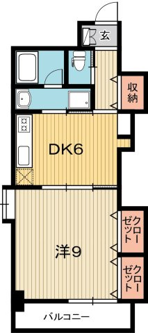 カーサ地球33番地の間取り