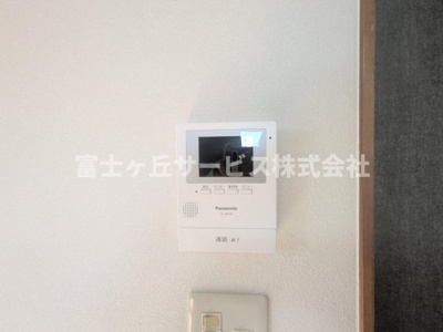 【セキュリティ】 | 磐田市大原 中古戸建て | TV付インターホンです