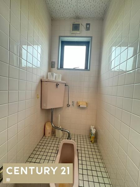 紀の川市杉原の事務所のトイレ