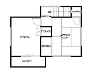 上里町七本木　中古650の間取り|2階