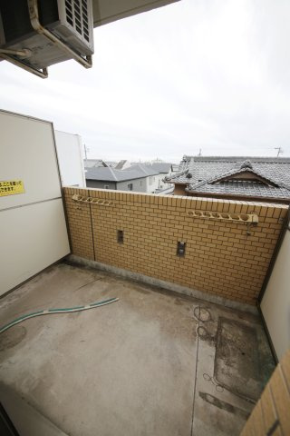 フレンドYのバルコニー