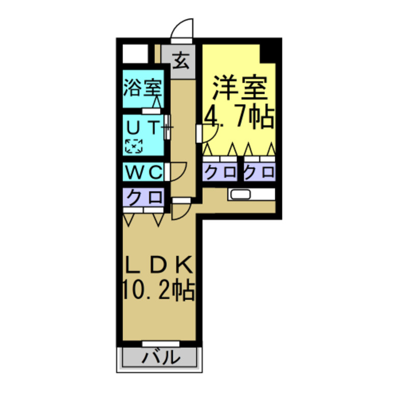 フレンドYの間取り