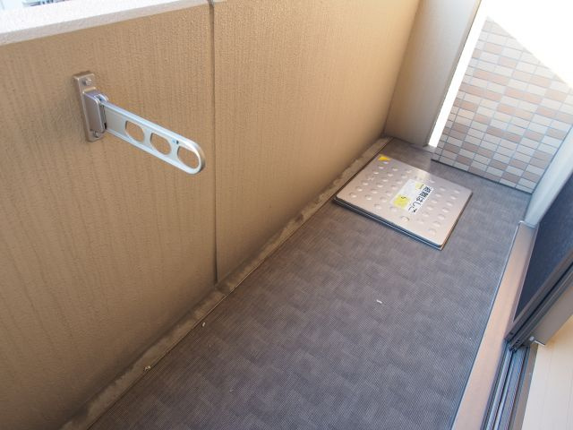 ルーチェ桜川のバルコニー