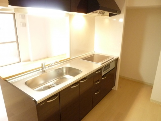 ルーチェ桜川のキッチン