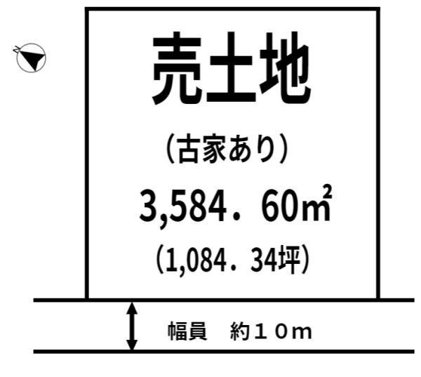 出雲市東林木町売土地の土地図