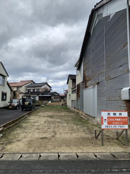出雲市平田町売土地の外観