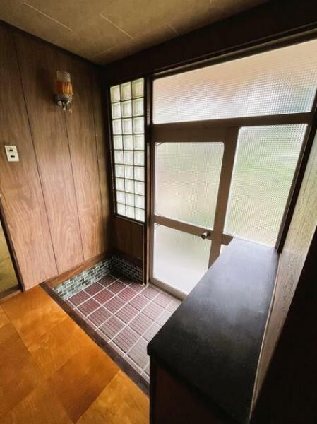 出雲市小山町　平屋中古住宅の玄関