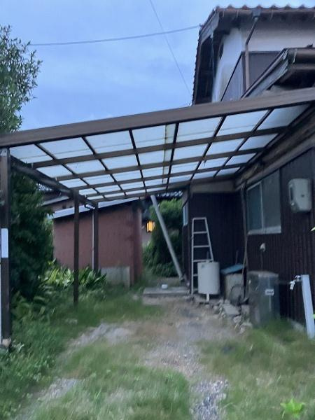 出雲市知井宮町中古戸建の駐車場