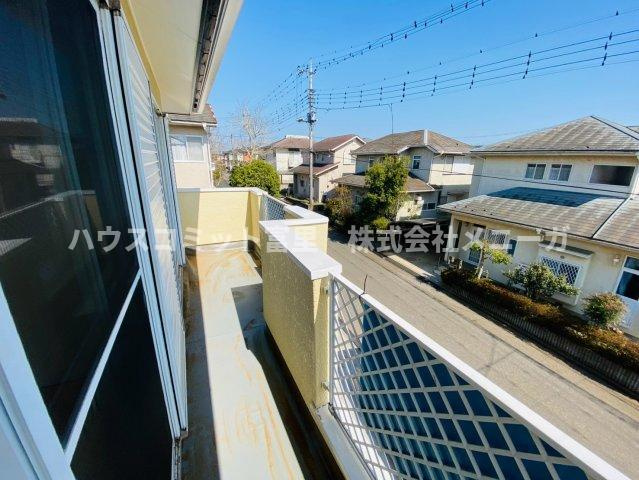 八街市希望ヶ丘　中古戸建のバルコニー