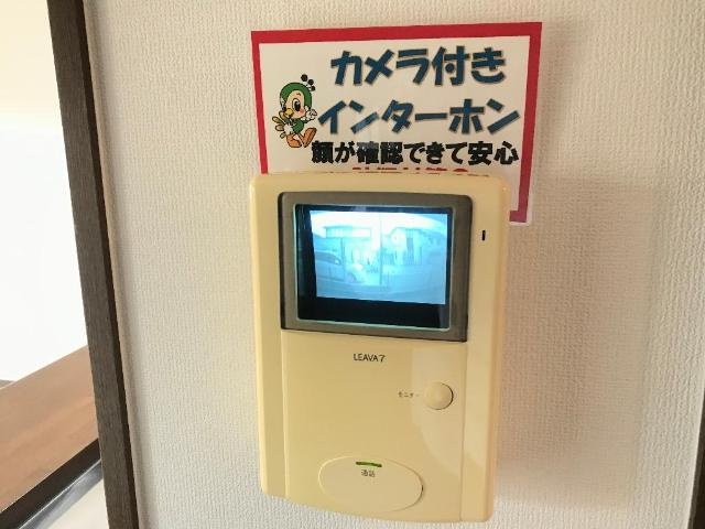 エスペランス　光の内装|来客相手の顔が分かるＴＶモニターホン