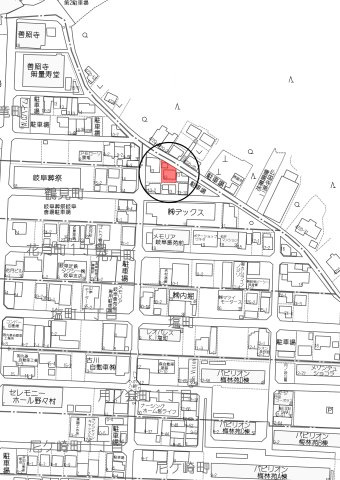 土地　鶴見町の地図
