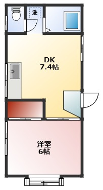 サンフラワー元木の間取り