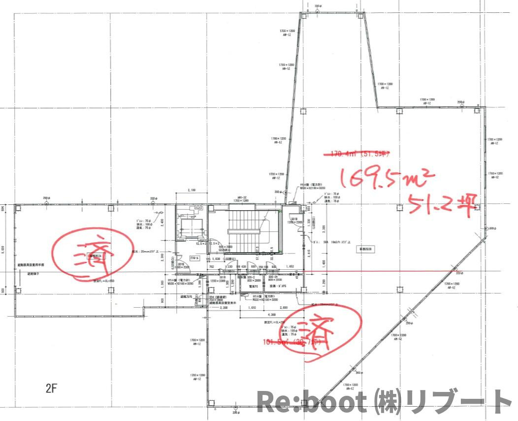 太郎ベース　下川ビルの地図