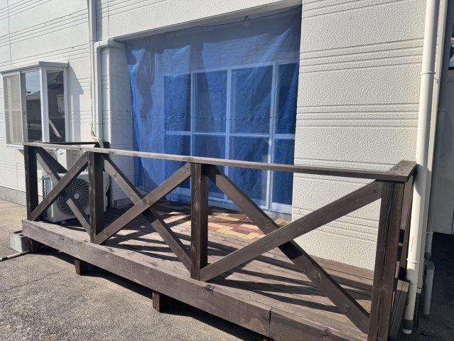 メゾン中岡のバルコニー