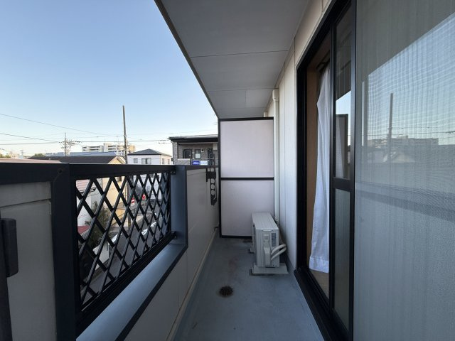 ライフ塩田のバルコニー