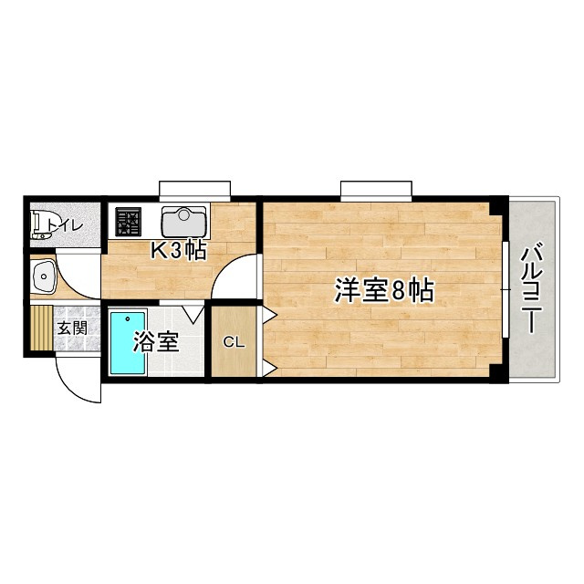 ライフ塩田の間取り