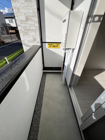 MELDIA拝島Ⅱのバルコニー