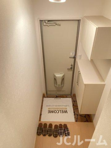 シンシアAの玄関