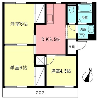 【間取り】 | ベルフローラＡ