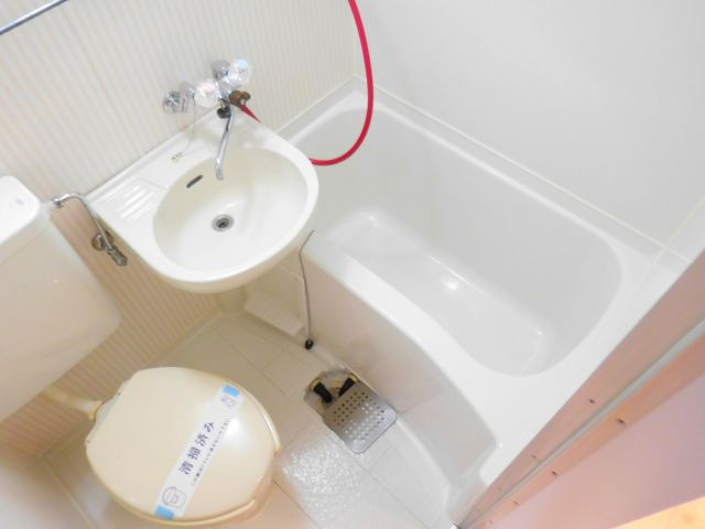 レリーサ真上の浴室