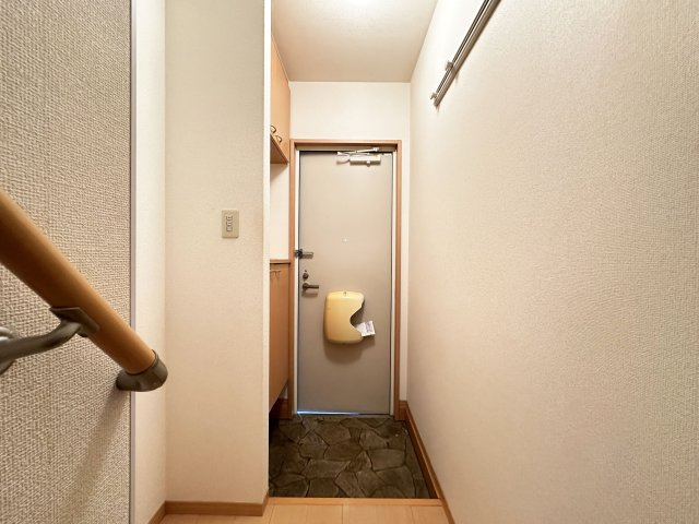 ソシアドミール B棟の玄関