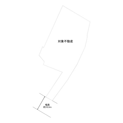 【区画図】 | 南あわじ市山添・売土地 | 対象不動産は、地積測量図がないため、公図をもとに図面を作成しています。図面と現況が異なる場合は現況優先です。