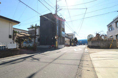【前面道路含む現地写真】 | 海老名市国分北1丁目 新築戸建て 全1棟【仲介手数料無料】