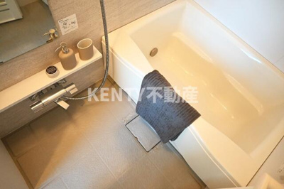 【浴室】 | スカイプラザⅡ | 落ち着いた空間のお風呂です