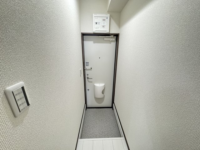 ルナモンド北松戸の玄関