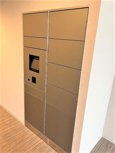 ドレッセタワー武蔵小杉のその他共用部分|セキュリティ：宅配ボックス     （2024年10月撮影）