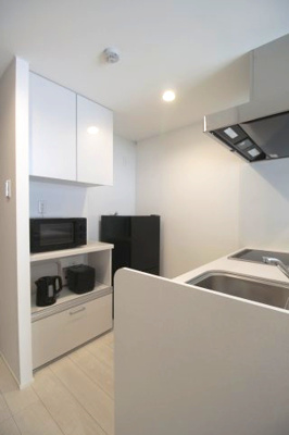 【キッチン】 | LANART四街道 | 冷蔵庫・電子レンジ・炊飯器・ポット完備！