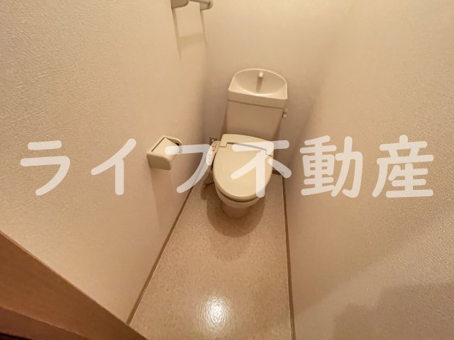 カーサ・エクレールB棟のトイレ
