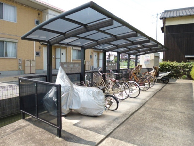 【その他共用部分】 | エーデルハオスＦ | 自転車置き場