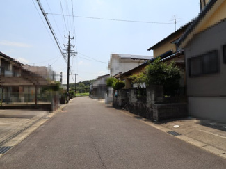 【前面道路含む現地写真】 | 岡崎市松橋町３丁目土地