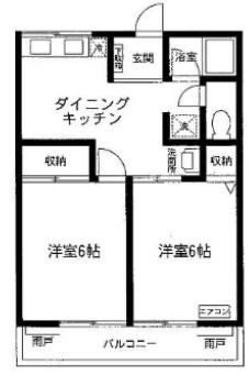 【間取り】 | シティハイム　ハイテールⅠ