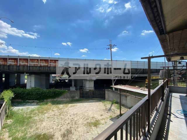 羽曳野市川向住居付き事務所の展望