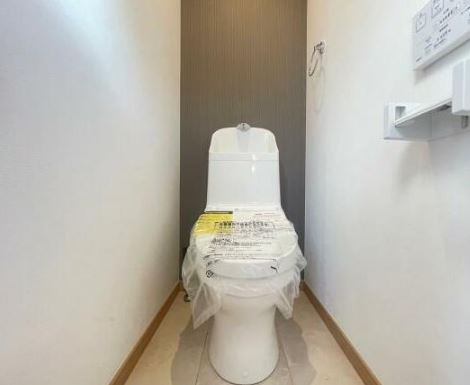 【新築】入間郡三芳町藤久保新築分譲住宅 全1棟のトイレ|3Fトイレです！