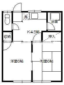 グリーンハイツエーコーの間取り