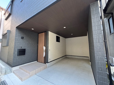 【駐車場】 | 神戸市垂水区向陽3丁目　新築戸建　仲介手数料無料！ | カースペースがあります