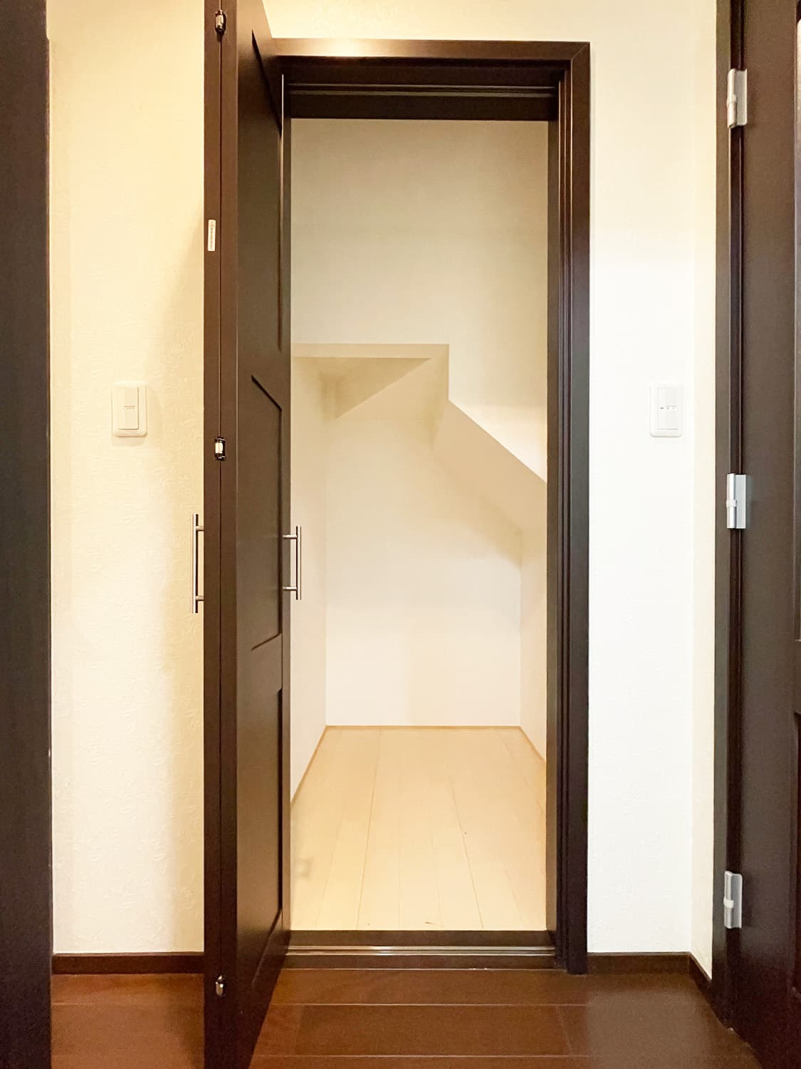 西宮市上甲子園二丁目戸建ての収納|1階　階段下収納