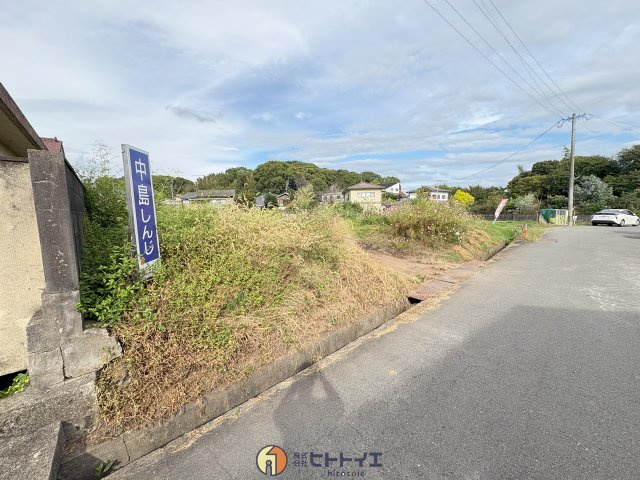 八女市吉田の売地の外観