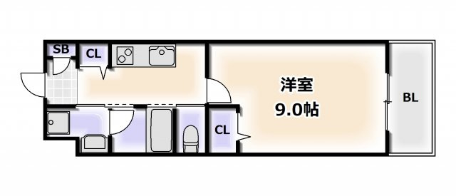 【間取り】 | ブラン花園町