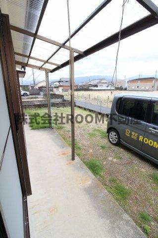 第一榎堀貸家のバルコニー|陽当たり良好なバルコニーです