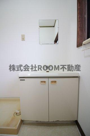 第一榎堀貸家の洗面所|洗面所です