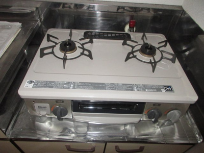 【キッチン】 | メゾン河原 | ガスコンロ