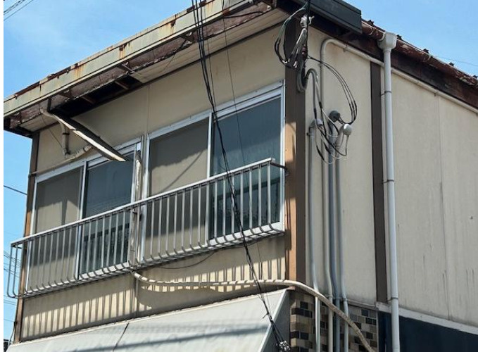 草津市草津２丁目の店舗事務所の外観|外はこのようになっています