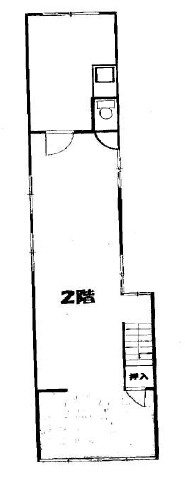 草津市草津２丁目の店舗事務所の間取り