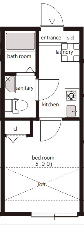 フォレストタウンＲの間取り