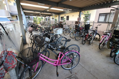 【その他共用部分】 | カーサフィオーレ壱番館 | ★屋根付き駐輪場★